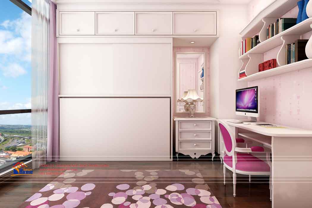 Căn hộ Royal City theo phong cách tân cổ điển Phòng bé gái